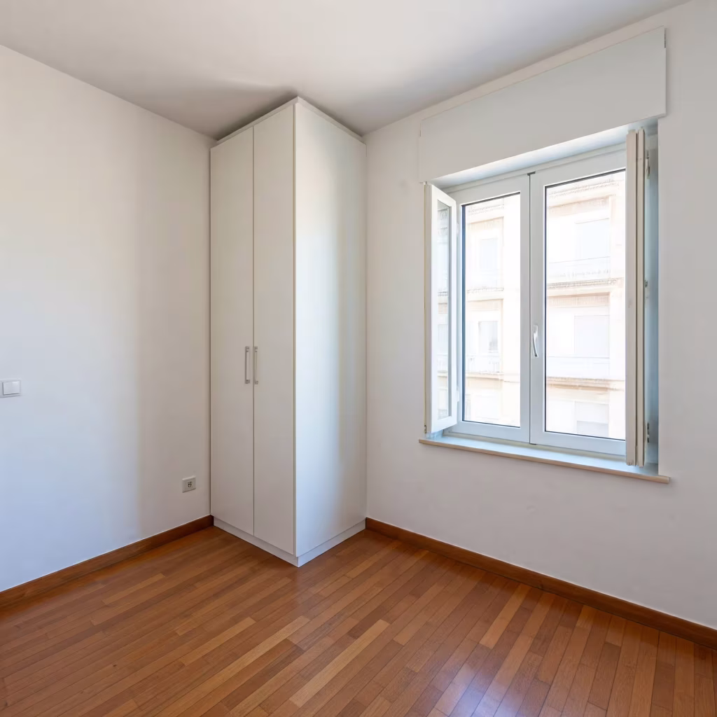 Dormitorio recién pintado, Pintores Huelva AMG